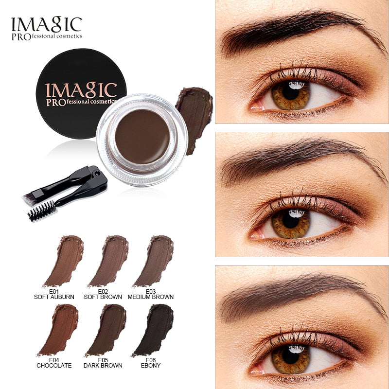 Eyebrow Gel With Brow Brush Tools IMAGIC