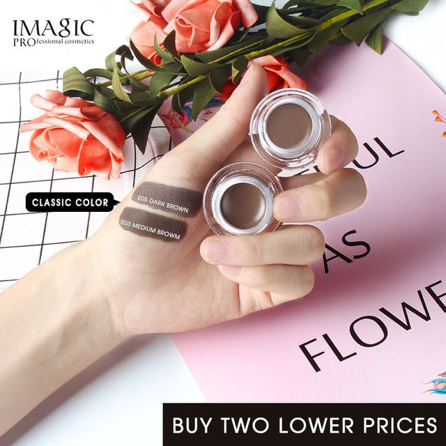 Eyebrow Gel With Brow Brush Tools IMAGIC
