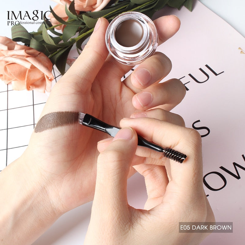 Eyebrow Gel With Brow Brush Tools IMAGIC