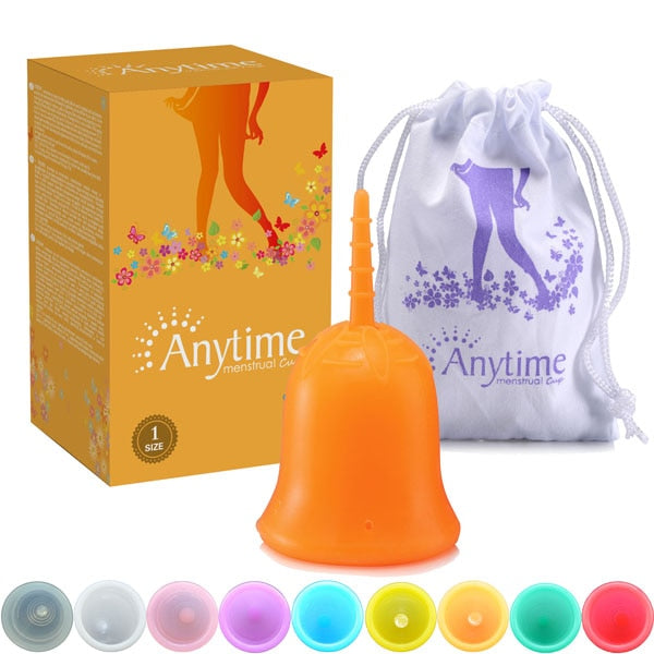 Medical Grade Silicone Menstrual Cup Anytime