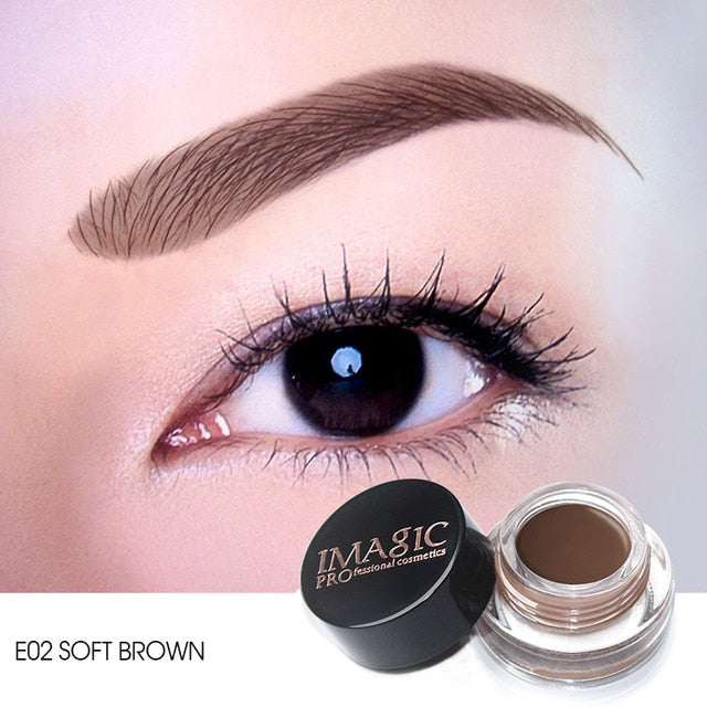 Eyebrow Gel  With Brow Brush Tools IMAGIC